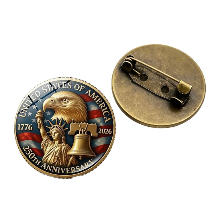 250th Anniversary of the United States Commemorative Pin 1776-2026