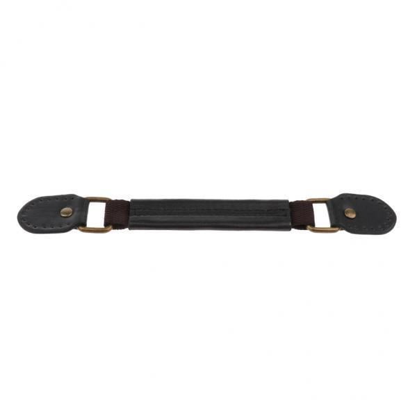 Tiradores Retro de piel sintética jinwen 2 piezas para bolso de mano muebles armario color negro/café claro/café oscuro/caqui