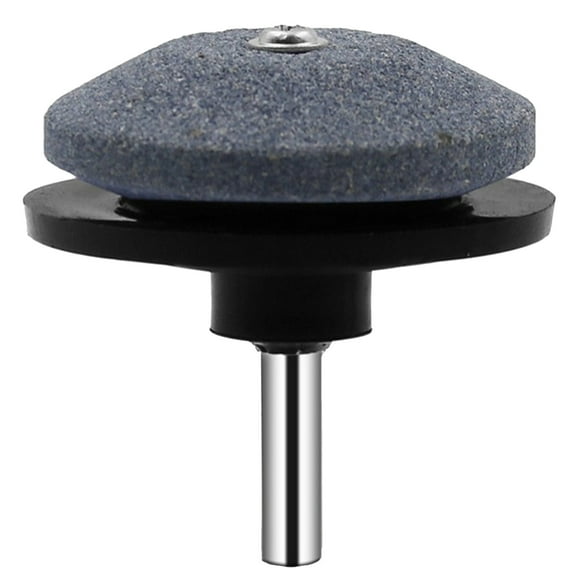 Lawn Mower Blade Sharpener Attachment for Power Drills - Industrial Grade Grinding Stone for Mower and Tractor Blades