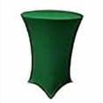 thumbnail image 3 of LA Linen TCSpandex36Rx42H_GreenEmeraldX32 LA Linen Round Spandex Cover For Bar High Cocktail Table, 36-Inch Round 42-Inch High, Green Emerald, 3 of 3