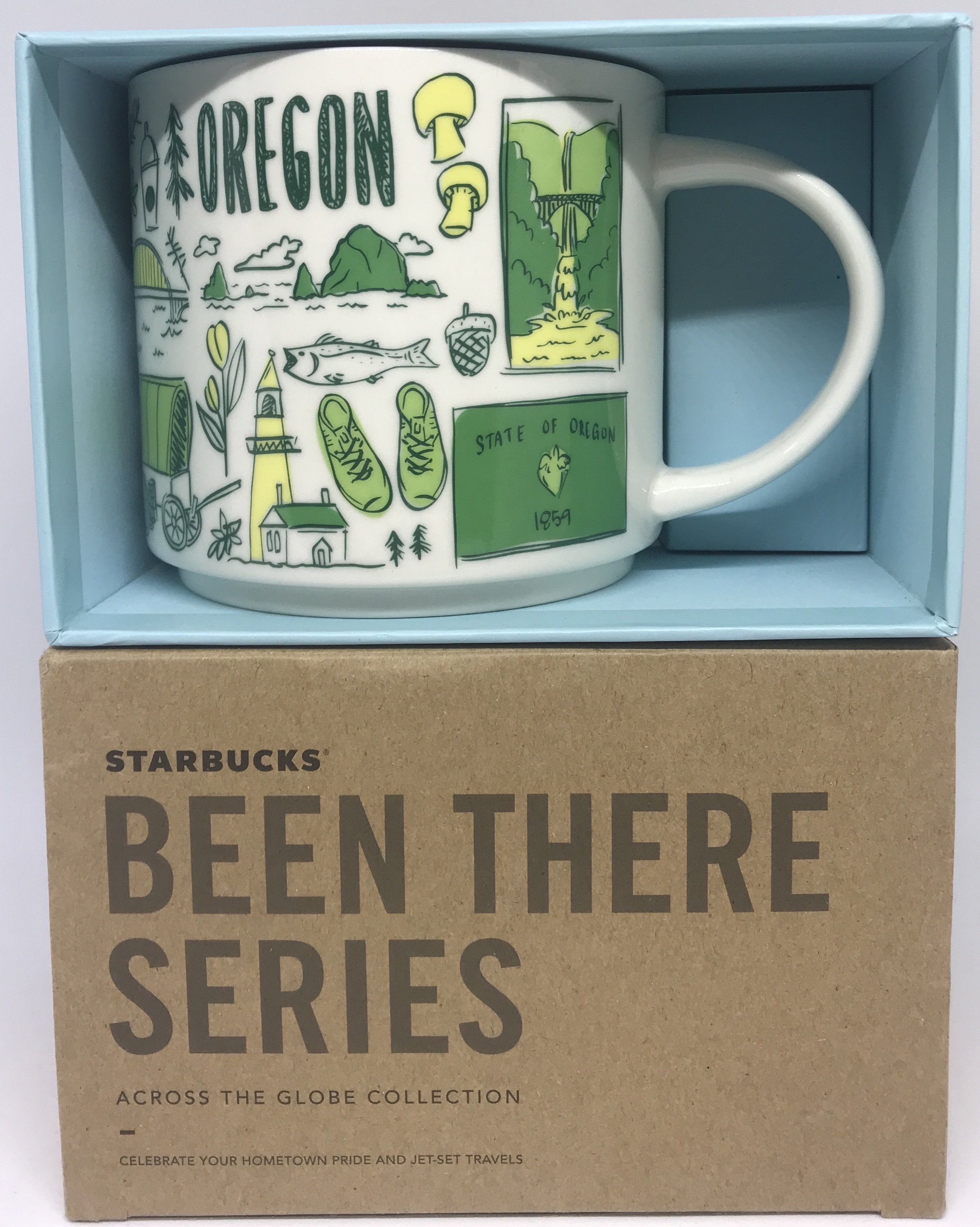 Starbucks Been There Series Collection Oregon Coffee Mug New With Box