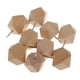 thumbnail image 1 of 9 Piezas De Alfiler De Madera Con Forma De Diamante, Alfileres De Dibujo Para Tablero De Corcho, Oficina De Mapas, Tablero De Anuncios, De Tel Zulema Pasador de madera, 1 of 7