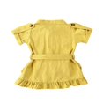 thumbnail image 3 of EIMELI Robe d'Été à Manches Courtes pour Bébé Fille Robe de Soirée à Volants, 3 of 5