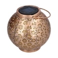 thumbnail image 5 of Solar Light Wrought Iron Hollow Waterproof Solar Lantern for Outdoor Garden Balcony Lawn Patio, 5 of 8