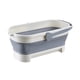 thumbnail image 1 of Injueey Cubo plegable para fregonas para acampar, aplicaciones amplias plegables, cubo multifuncional para fregonas para acampar Suministros de limpieza para el hogar Pequeño+Gris, 1 of 6