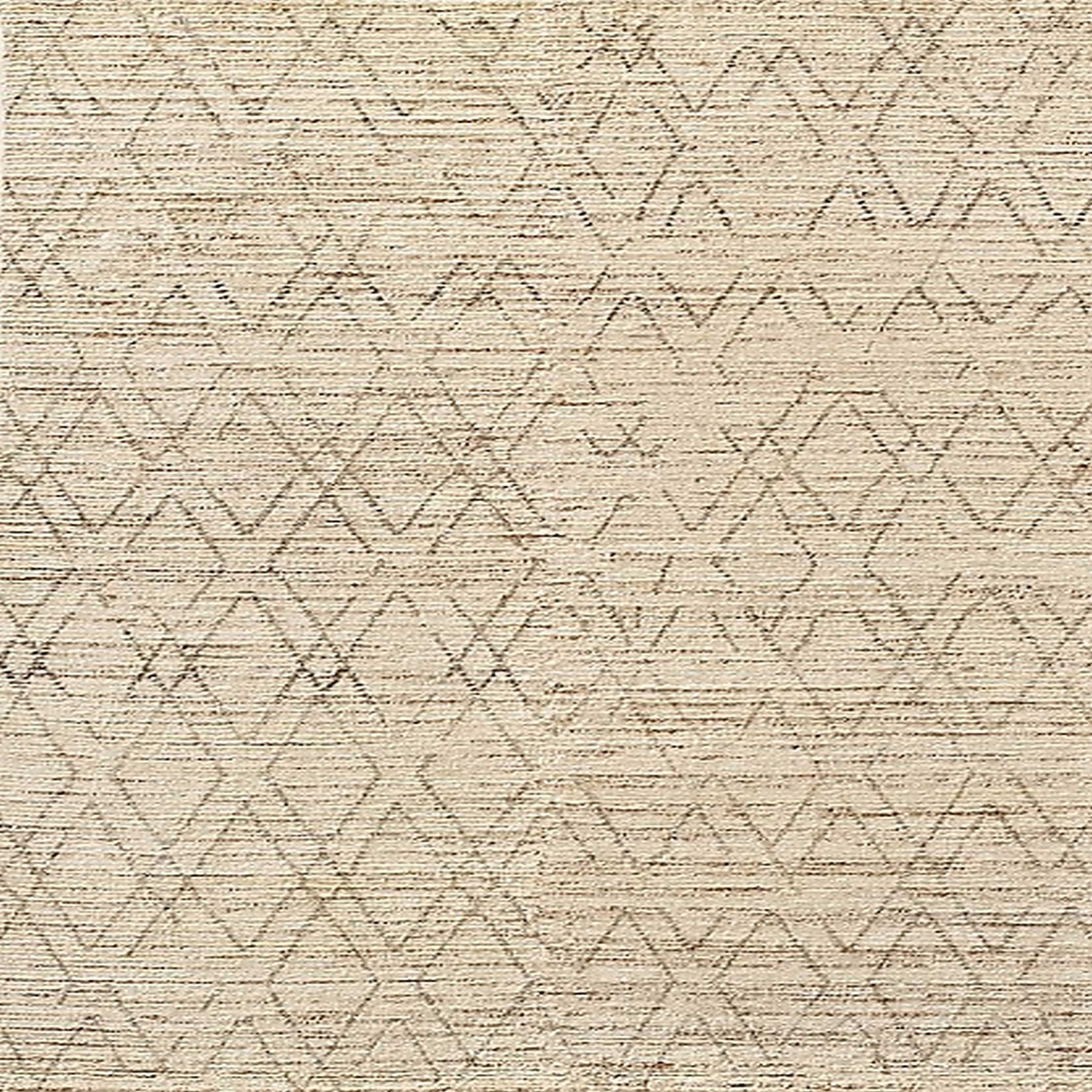 Vanilla Rug Ahgly Company Indoor Square Mid-Century Modern Vanilla Gold Solid Area ...