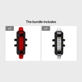 thumbnail image 1 of QJUHUNG USB Rechargeable LED Bike Tail Light - 4 Flashing Modes For Safety And Visibility - Mountain And Road Bicycle Taillight For Riding And Cycling, 1 of 7