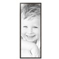 thumbnail image 2 of ArtToFrames 16" x 43" Black Square with Gold Beads Picture Frame, 16x43 inch Black Wood Poster Frame (WOM-5021),  Pack, 2 of 7