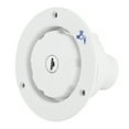 Round Water Inlet Fill Lock Tank Filling Port W/Key for RV Yacht