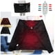 thumbnail image 4 of Naiovety Manta de calefacción USB, cama de 3 velocidades, chal de felpa suave, cálido, Camping, coche, alfombra, ajustes de temporizador, ropa Suministros térmicos Color café, 4 of 6
