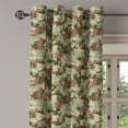 thumbnail image 2 of Ambesonne Camo Grommet Curtain, Pattern in Forest Colors, 50" x 84", Dark Green Army Green, 2 of 6