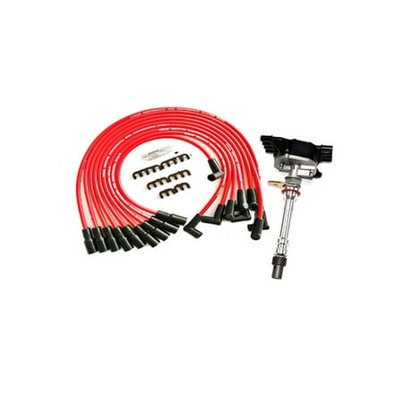 A-Team Performance EFI VORTEC 1996-2002 Complete Distributor and Spark Plug Wires Compatible With Chevy GM Small Block 5.0L 5.7L 305 350 TAHOE C1500 K1500 C2500