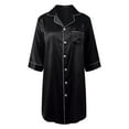 thumbnail image 4 of CAIXIA Plush Bathrobes For Women Long Women's Soft Lapel Collar Robe Everyday Basic Sleepwear Comfortable Wear For All Seasons, 4 of 5