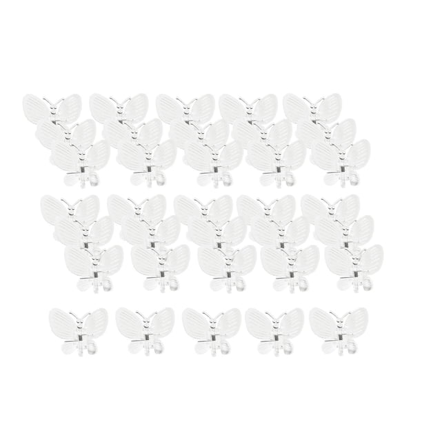 50 piezas clips de orquídeas reutilizables, compactos, que soportan crecer las plantas verticales de soporte de clips para , verduras, tallos