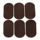 thumbnail image 1 of Parche de ante con aplique, codera, rodillera, parche ovalado, material para reparación de costura de prendas de vestir Marron oscuro, 1 of 6