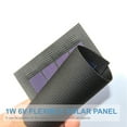 thumbnail image 3 of Labymos 1W 6V Flexible Solar Panel Small Thin Amorphous Silicon Solar Cell DIY Waterproof Camping, 3 of 8