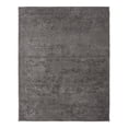 thumbnail image 2 of Unique Loom Comfort Solid Shag Collection Area Rug - Solace (7' 10" x 10' Rectangle Graphite Gray), 2 of 6