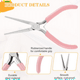 thumbnail image 4 of 2 Pack Needle Nose Pliers, 6 Inch Long Nose Pliers, 4 of 4