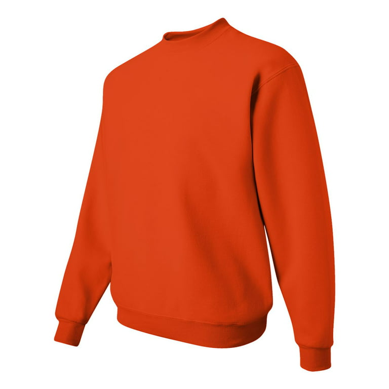JERZEES - NuBlend Crewneck Sweatshirt - 562MR - Burnt Orange - Size: L
