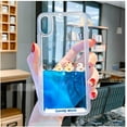 thumbnail image 5 of Compatible with iPhone 15 Pro Max Liquid Case Cute Funny Cartoon Moving Water Duck Quicksand Flowing Floating Waterfall Protective Cover Soft Silicone Rubber Case Blue, 5 of 9