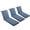 Blue, variant on POCASSY Outdoor Chaise Lounge Cushion-72x22 3.5" Thick High-Density Foam Patio Chair Cushion with Ties, Water Resistant Outdoor Lounge Chair Replacement Cushion 1 PC for Pool Patio, Beige