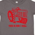 thumbnail image 4 of Inktastic This is How I Roll Tractor Red Boys or Girls Toddler T-Shirt, 4 of 5