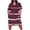 Red, variant on Nmnitkp Women's Plus Size 2025 Casual Summer Dresses - Spring V-Neck Short Sleeve Knee-Length Beach Dress with Pockets