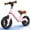 Pink, variant on JoyStone Toddler Balance Bike Toys for 1-3 Years Old Boys Girls, Kids Training Balance Bike with Adjustable Handlebar and Seat, No Pedals Bike Gift for Kids, White