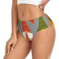 thumbnail image 2 of Balery Hello Fall Gnomes Ropa Interior de Algodón para Mujer con Dibujo – Braguitas Cómodas y Elásticas, Estilo Clásico-XX-Large, 2 of 6