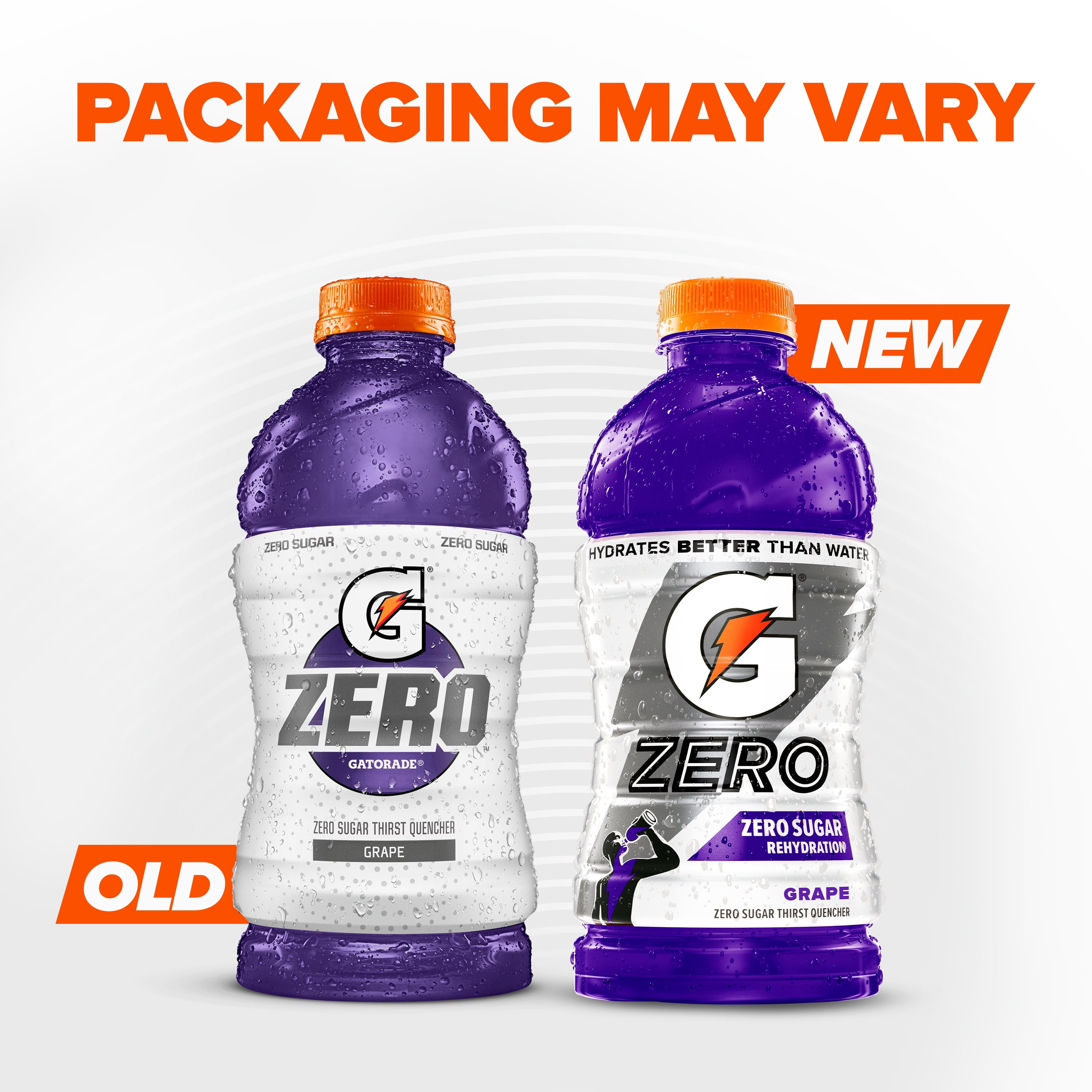 Gatorade Zero Sugar Thirst Quencher Grape Sports Drink, 28 fl oz, 1 Count Bottle