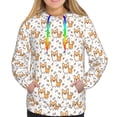 thumbnail image 3 of KLL Corgi with Hearts for Womens Pullover Hoodie with Pocket Hooded Long Sleeve Shirts Sweatshirt for Women-X-Large, 3 of 7