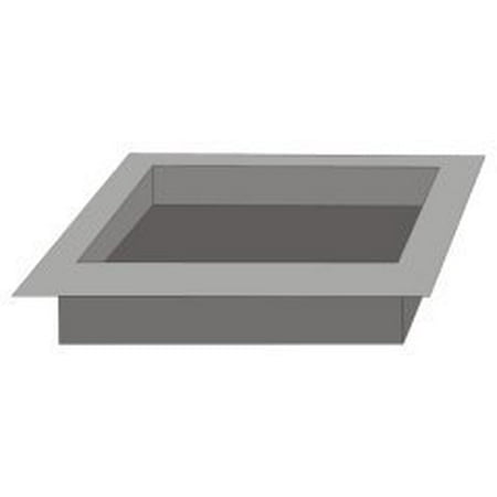 Cost Per Square Foot Concrete Patio Stepping Stone Mold 8 Inch Square for Stained Glass And/or Concrete By Jennifer Ship from US ()