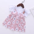 thumbnail image 2 of Christmas! Borniu Girls Dresses Toddler Kids Baby Girls Straps Sunflower Print Dress Princess Casual SunDress Toddler Dress, 2 of 4