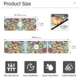 thumbnail image 3 of Yayeee Faucet Mat for Kitchen Sink 30" Diatomite Long Splash Guard Pad, Floral Tomatoes, 2 Pack, 3 of 7