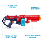 XSHOT Excel Turbo Fire Blaster by ZURU - Outdoor Blaster with 48 Darts for Ages 8+