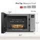 thumbnail image 3 of Horno microondas compacto Panasonic NN-SN68KS con potencia de 1200 W, cocción con sensor, botón de palomitas de maíz, descongelación rápida en 30 segundos y turbo, 1,2 pies cúbicos, acero inoxidable, 3 of 5