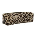 thumbnail image 1 of Disketp Leopard Print-1 Estuche de Lápices de Cuero con Cierre, Estuche Compacto para Papelería, Bolígrafos y Accesorios Pequeños, 1 of 7