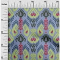 thumbnail image 1 of oneOone Georgette Viscose Fabric Swirl & Paisley Ikat Print Fabric By The Yard 42 Inch Wide, 1 of 4