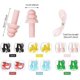thumbnail image 2 of Silicone Earplugs,12 Pairs Reusable Sleeping Earplugs, Waterproof Earplugs with Storage Box Sleep Hearing Protection, 2 of 5