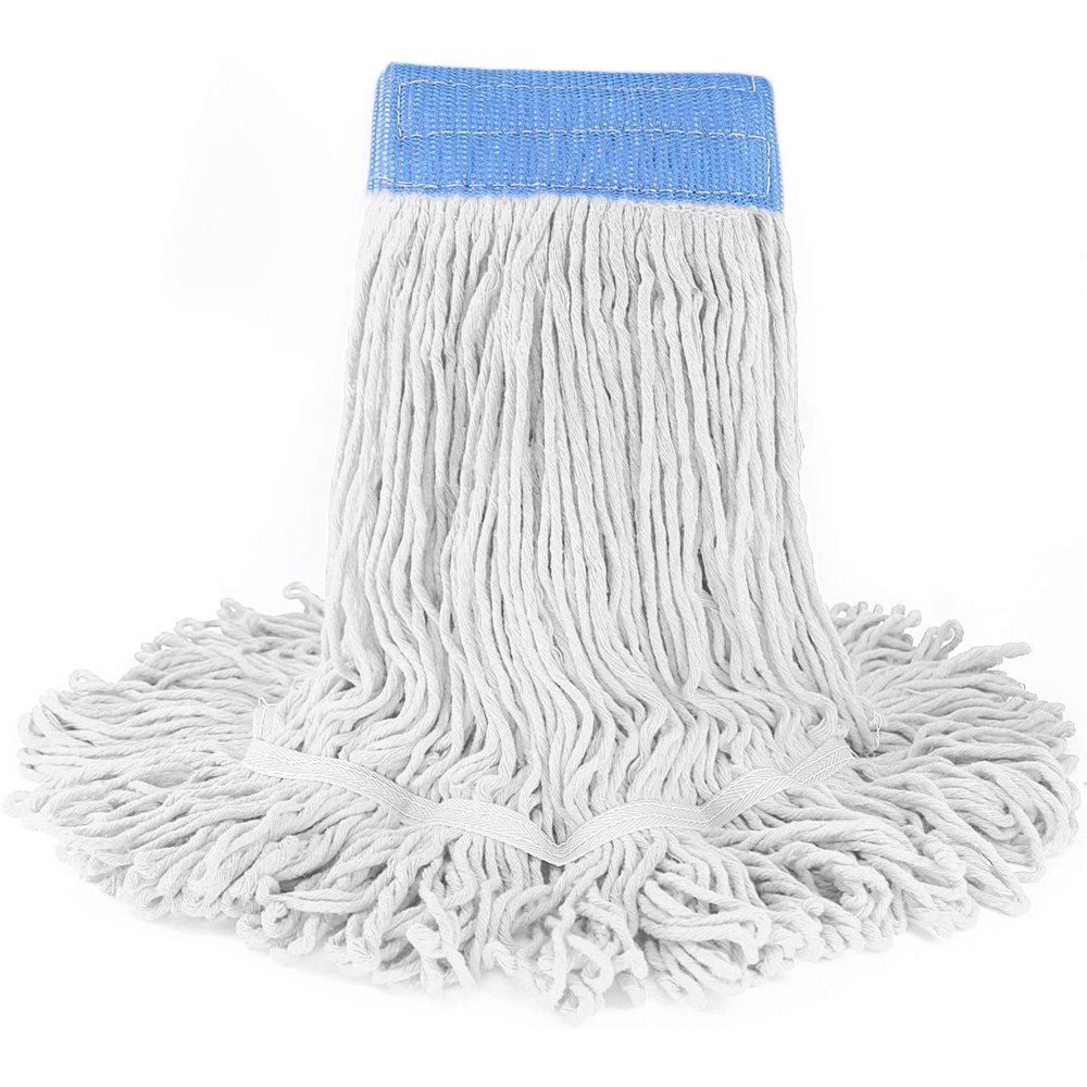 LoopEnd Cotton String Mop Head, Heavy Duty String Mop Refills, 6 Inch