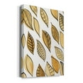 thumbnail image 2 of Patterned Leaf Shapes II Premium Gallery Wrapped Canvas - Ready to Hang, 2 of 9