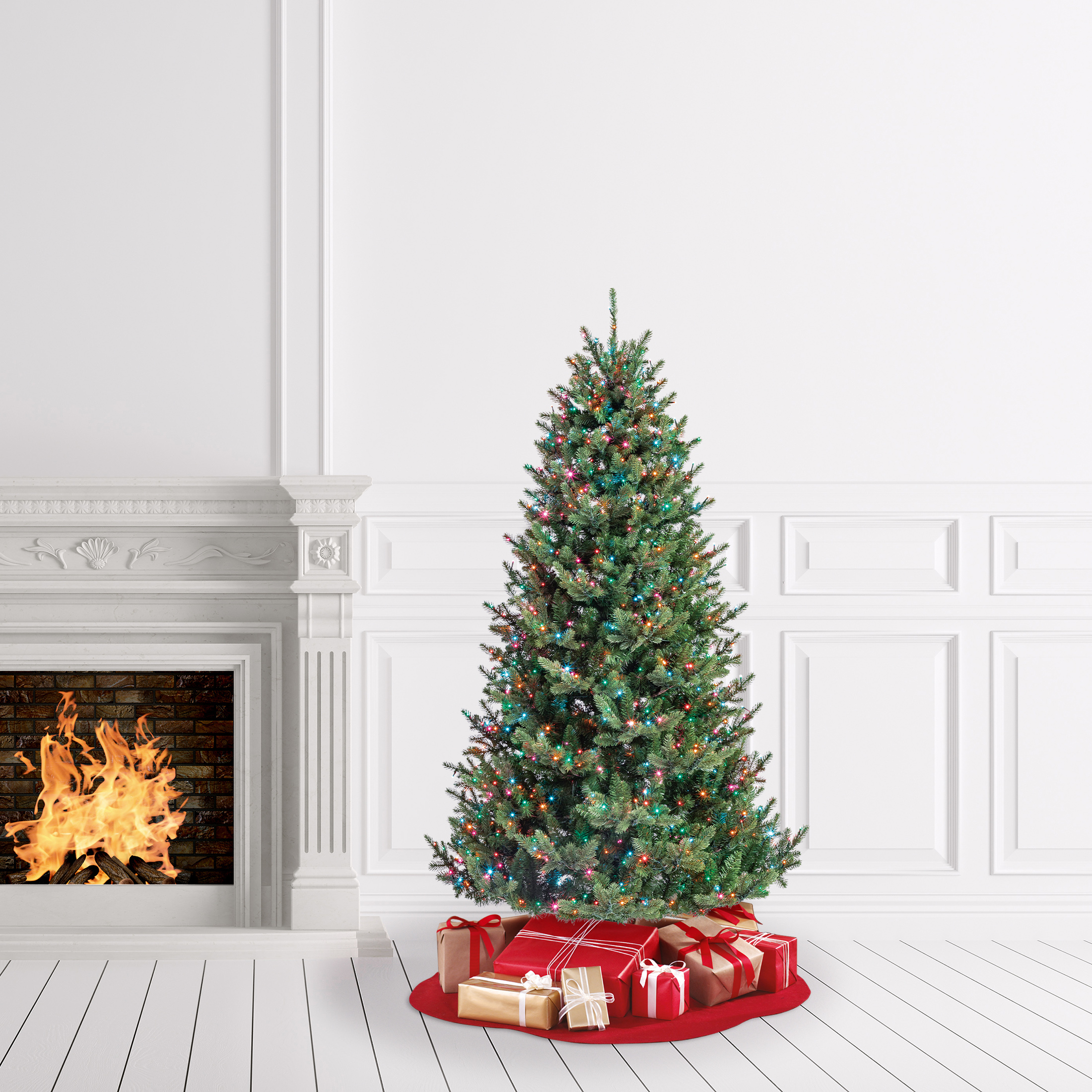 My Texas House 6.5-Foot Pre-Lit Grand Spruce Christmas Tree photo 5
