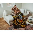 thumbnail image 4 of Cobra Kai Dojo Strike First Karate Blanket 46" X 60" Flannel Fleece Throw, 4 of 7