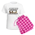 thumbnail image 5 of CafePress - Prepare For The Alpacalypse Women's Light Pajamas - Women's Short Sleeve Print T-Shirt and Pants Light Cotton Pajama Set, 5 of 7