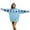Light Blue, variant on Bibifish Womens Hoodies "Brooklyn" Graphic Oversized Long Sleeve Hoodies With Pocket Loose Fit City Trips Street Style Urban Stylish Hooded Tops