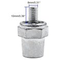 thumbnail image 2 of Un par de postes de carga de terminales laterales de batería de aleación de zinc que se ajustan a baterías positivas (+) o negativas (-) de 8 mm, 2 of 5