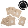 thumbnail image 1 of Small Drawstring Bags, Linen Gift Bag Small Vintage  For Birthday Party Decoration, 1 of 8
