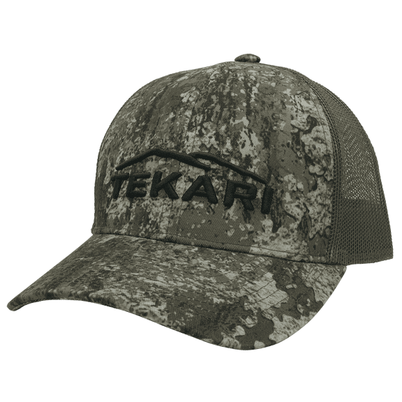 6 Panel Mesh Back Curved Bill Kade Camo, OSFM