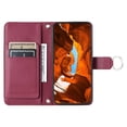 thumbnail image 2 of For Xiaomi Redmi Note 14 Pro 4G Case Ring Buckle Wallet Stand Rhombus Crossbody Leather Mobile Cover, 2 of 5