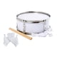 thumbnail image 4 of Caja de batería con guantes y correa, instrumento musical profesional de tono brillante con baquetas para estudiantes y principiantes., 4 of 9